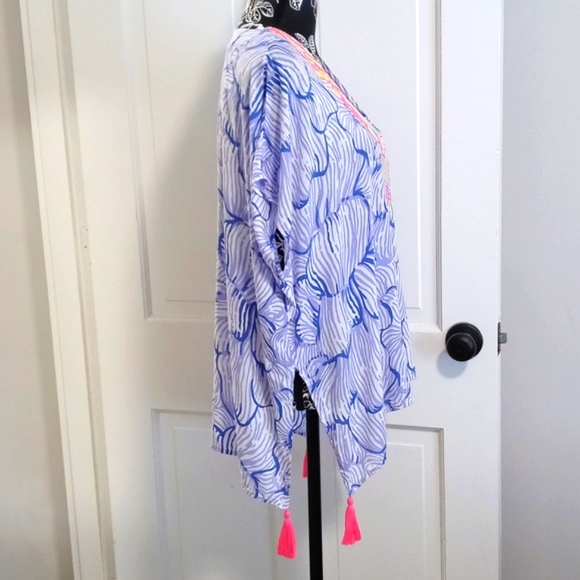 🌊HTF Lilly Pulitzer🌊 - Sydney Caftan Top - Picture 4 of 16